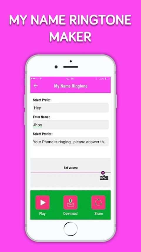 My name ringtone caller-My name ringtone maker स्क्रीनशॉट 3