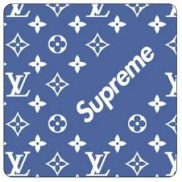 Supreme x LV Wallpaper Art HD