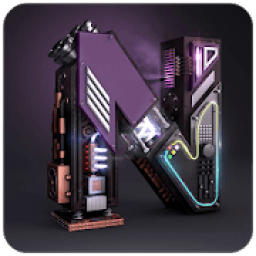 ikon 3D Text Style Pics - HD Creative DP Name Art Maker