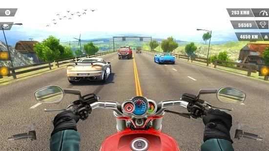 Highway Moto Racing Free: Motorcycle Racing Games स्क्रीनशॉट 9