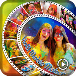 Holi Movie Maker With Music : Slideshow Maker icon