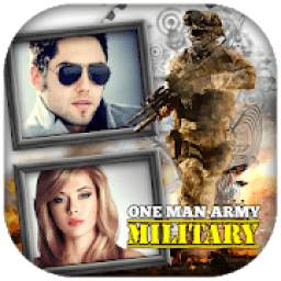 Military Dual Photo Frame