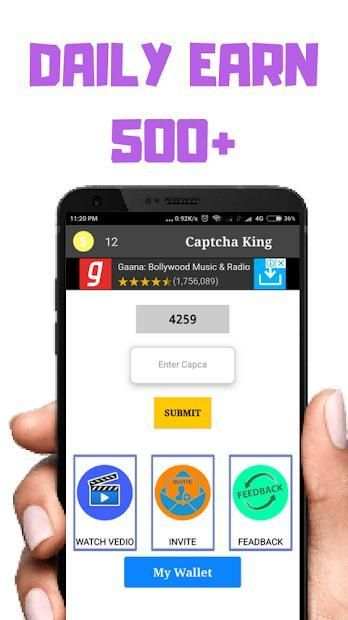 Captcha King Earn Pro - Unlimited Cash Earn स्क्रीनशॉट 3