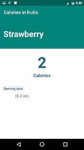 Fruit Calories. screenshot 3
