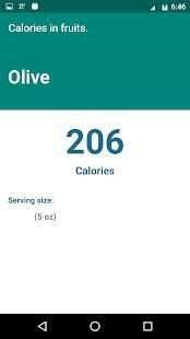 Fruit Calories. screenshot 4