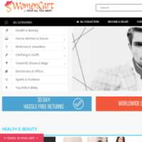 WomenCart Online Shopping USA with Game Play logo