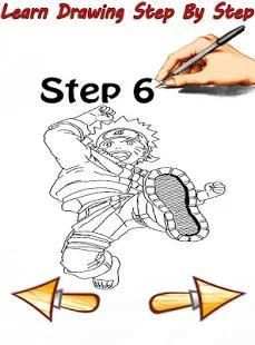 How To Draw Naruto Characters screenshot 1