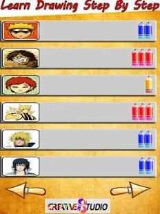 How To Draw Naruto Characters screenshot 8