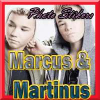 Marcus and Martinus photo stikers on 9Apps