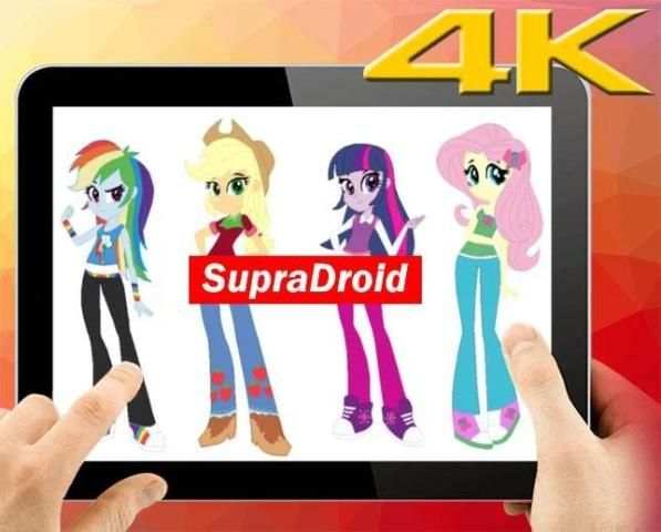 Pony Equestria Girls Wallpapers स्क्रीनशॉट 4