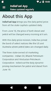 India Fuel:Petrol Diesel price daily updated-live screenshot 3