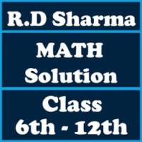 RD Sharma Math Solution Class 6th-12th