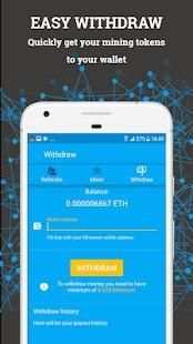 Faucet Ethereum Mining - Free ETH Button Miner screenshot 3