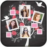 Tree Photo Collage Editor