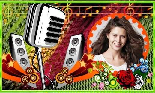 Music Theme Photo Frames 1 تصوير الشاشة