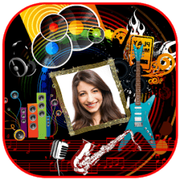 Music Theme Photo Frames icon