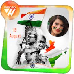Independence Day Photo Frame : 15 Aug Photo Editor