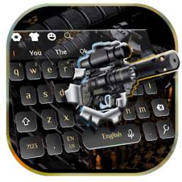 Mortar Gun keyboard Theme