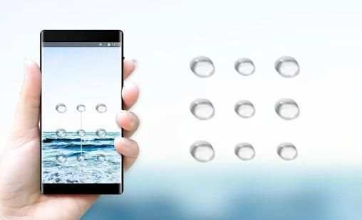 Lock theme for google pixel xl ocean wallpaper screenshot 1