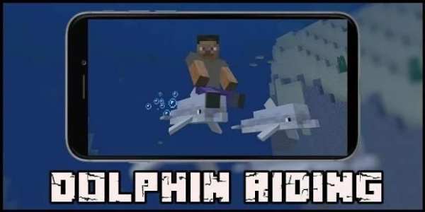 Dolphin Riding Mod for MCPE screenshot 2