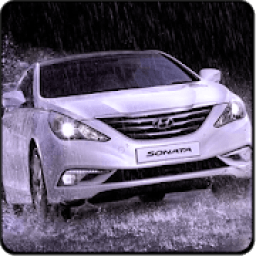 Hyundai Sonata Car Racing Stunts Simulator आइकन