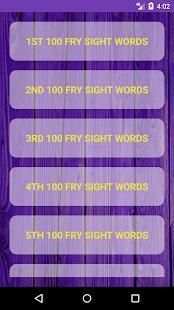 Learn Sight Words with Sentences screenshot 4