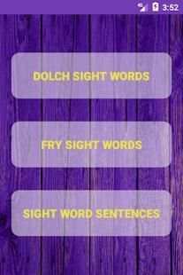 Learn Sight Words with Sentences screenshot 15