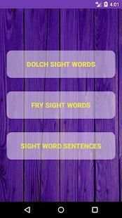 Learn Sight Words with Sentences screenshot 8