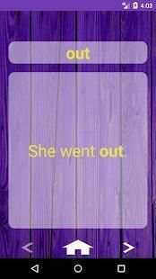 Learn Sight Words with Sentences screenshot 1