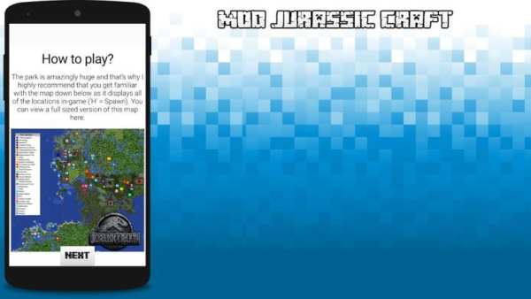 Mod Jurassic Craft for MCPE screenshot 3