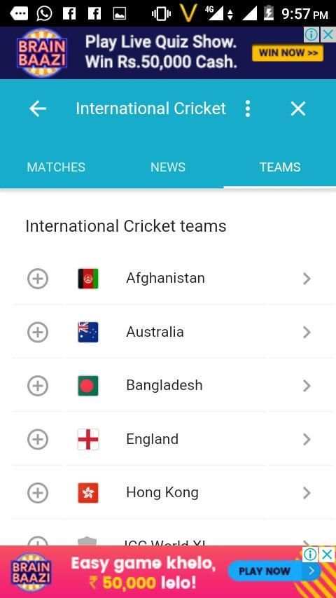 Live Cricket screenshot 3