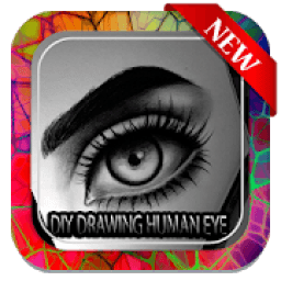 DIY Drawing Human Eye أيقونة