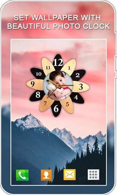 Photo Clock Live Wallpaper screenshot 8