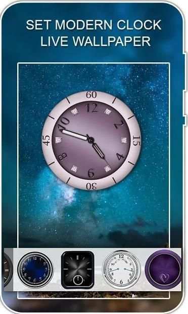 Photo Clock Live Wallpaper स्क्रीनशॉट 7