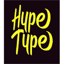 ikon Text on Photo Maker Hype Type effect