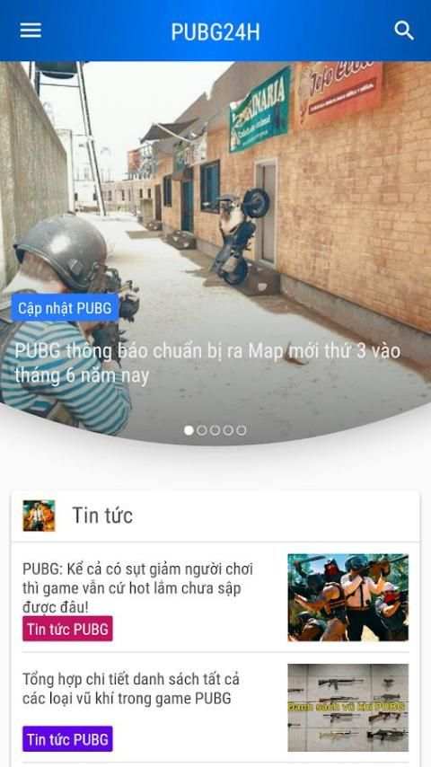 PUBG24H: Tin tức, cập nhật, giải đấu PUBG Việt Nam screenshot 5