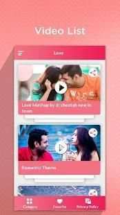 Romantic Video Status 2018 स्क्रीनशॉट 4