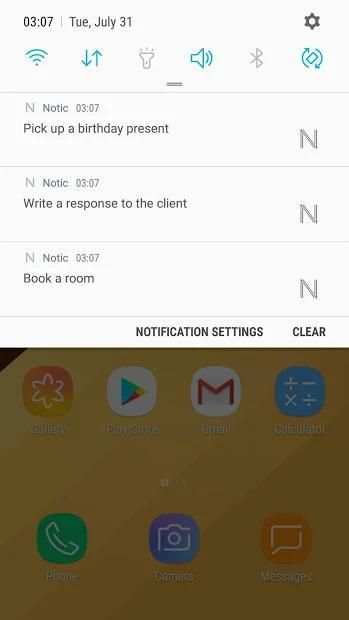 Notic स्क्रीनशॉट 2