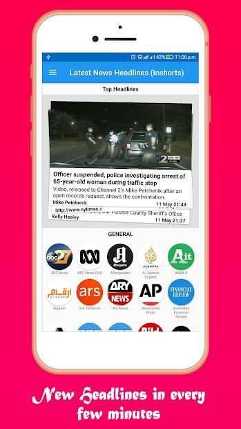 Latest News Headlines (Inshorts) screenshot 3
