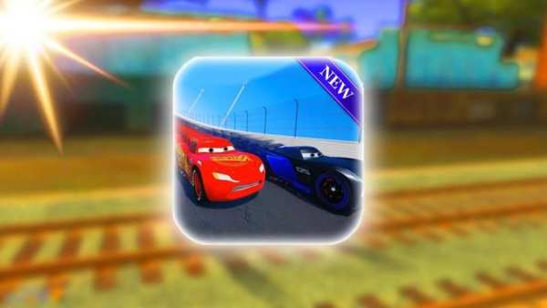 Lightning car Mcqueen Racing game screenshot 1