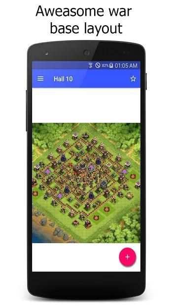 Maps for Clash of Clans War screenshot 1