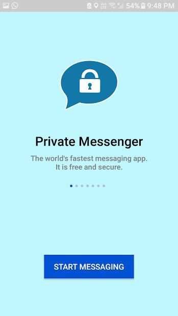 Private Messenger Chat 2019 screenshot 4