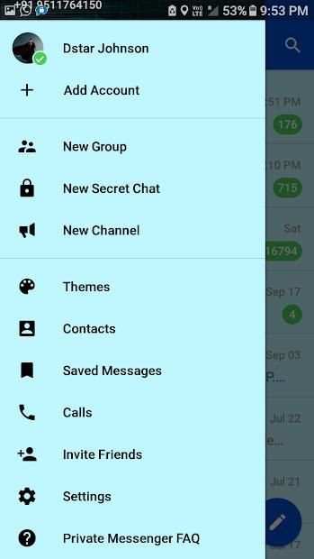 Private Messenger Chat 2019 screenshot 2