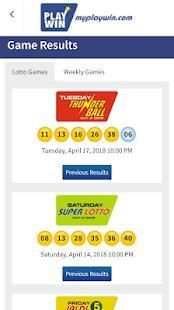 Playwin Results स्क्रीनशॉट 2