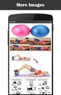 Ball Exercise Workout screenshot 4