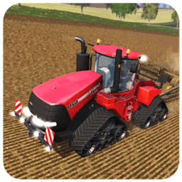 ikon Farming Sim : 3D Cargo Tractor Driving Games 2018