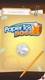 Paper Toss Boss स्क्रीनशॉट 11