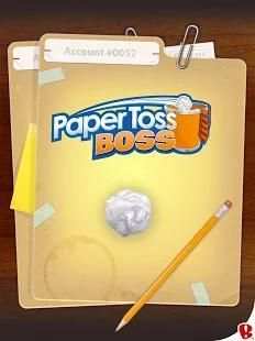 Paper Toss Boss स्क्रीनशॉट 5
