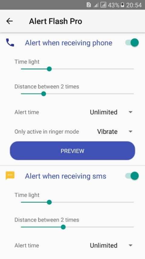 Flash Alerts Pro 2018 screenshot 2