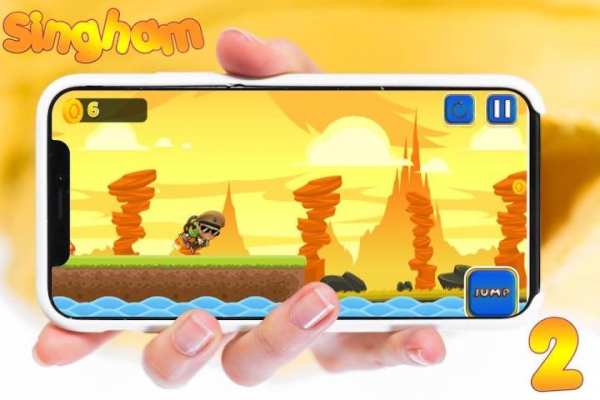 Little Singham: Run & Shoot screenshot 1